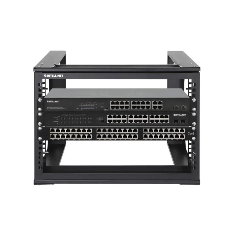 MANHATTAN 716178 Rackszekrény - 19" nyitott fali kivitel