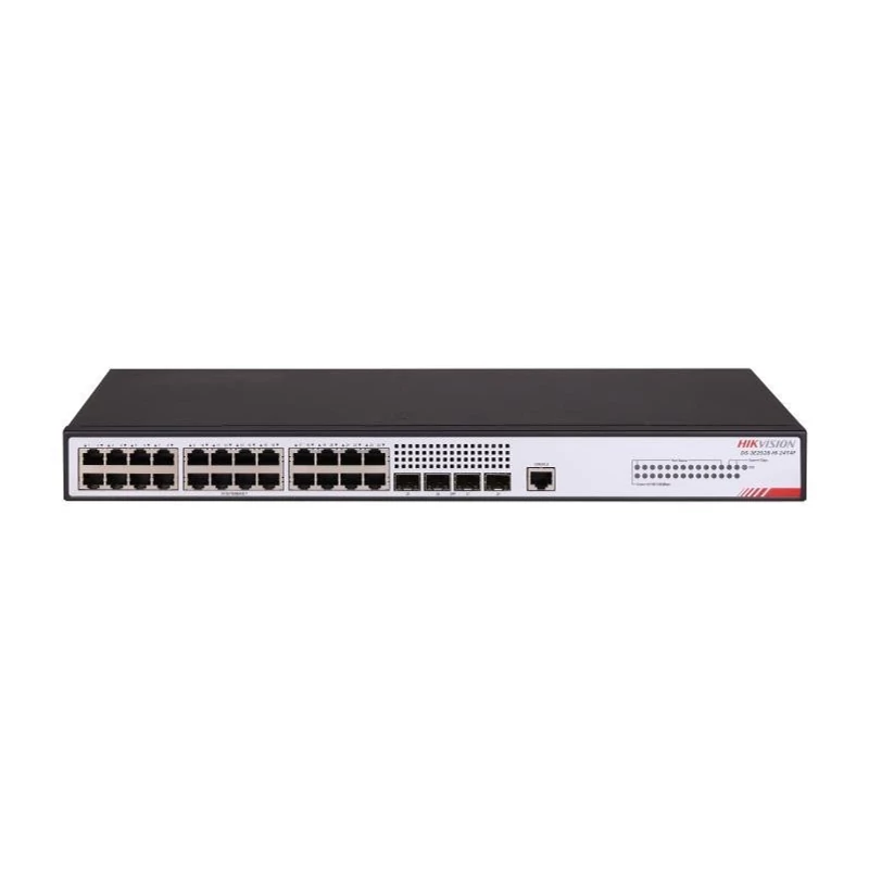 HIKVISION DS-3E2528-HI-24T4F 28 portos switch; L3; 24 1000M RJ45 + 4 1000M SFP; menedzselhető