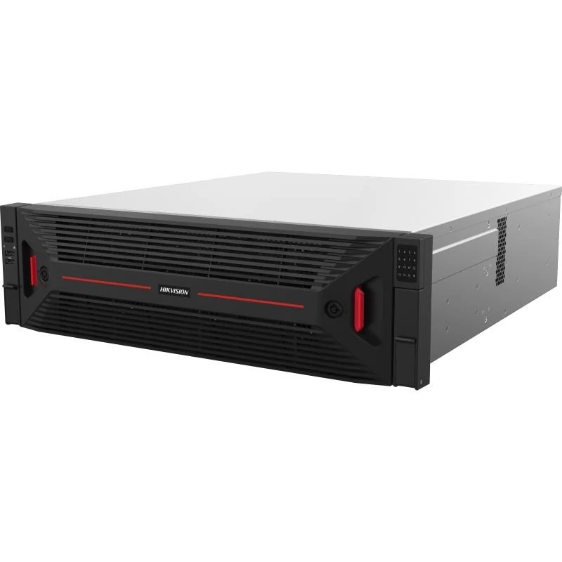 HIKVISION DS-96128NI-H16R 128 csatornás NVR; 1024/1024 Mbps be-/kimeneti sávszélesség; riasztás I/O;