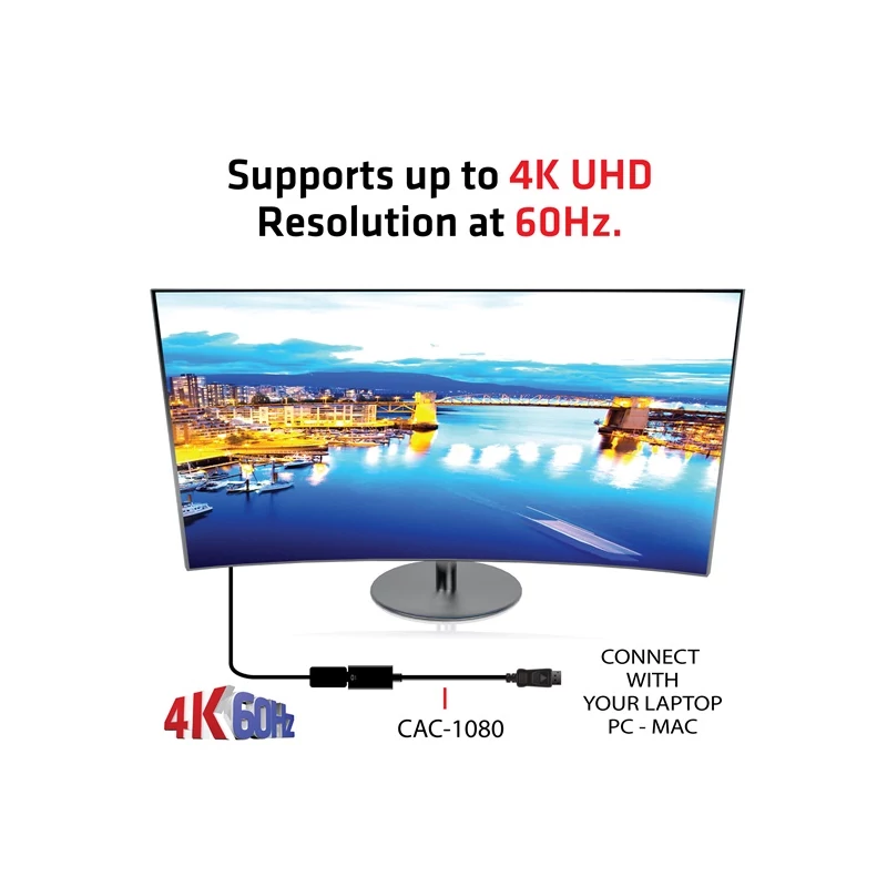 CLUB 3D CAC-1080 Átalakító