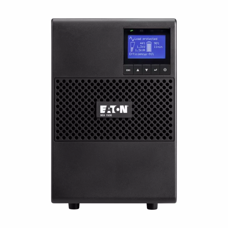 EATON 9SX1500I 9SX sorozatú szünetmentes tápegység; torony kivitel; 1500 VA; 1350 W; USB csatlakozó