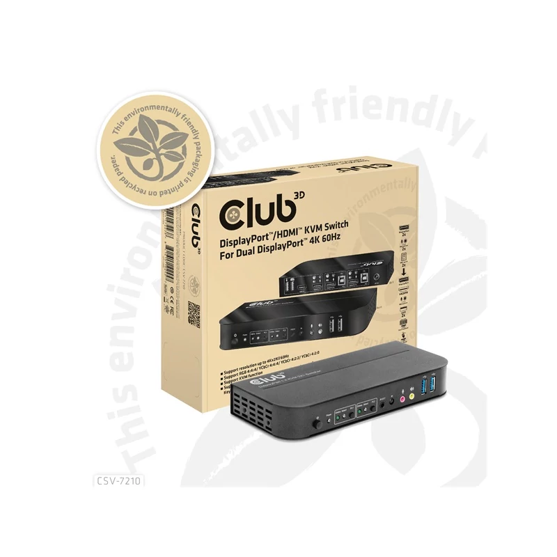 CLUB 3D CSV-7210 KVM Switch