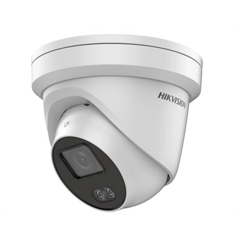 HIKVISION DS-2CD2327G1-LU 2 MP WDR fix ColorVu IP dómkamera; beépített mikrofonnal