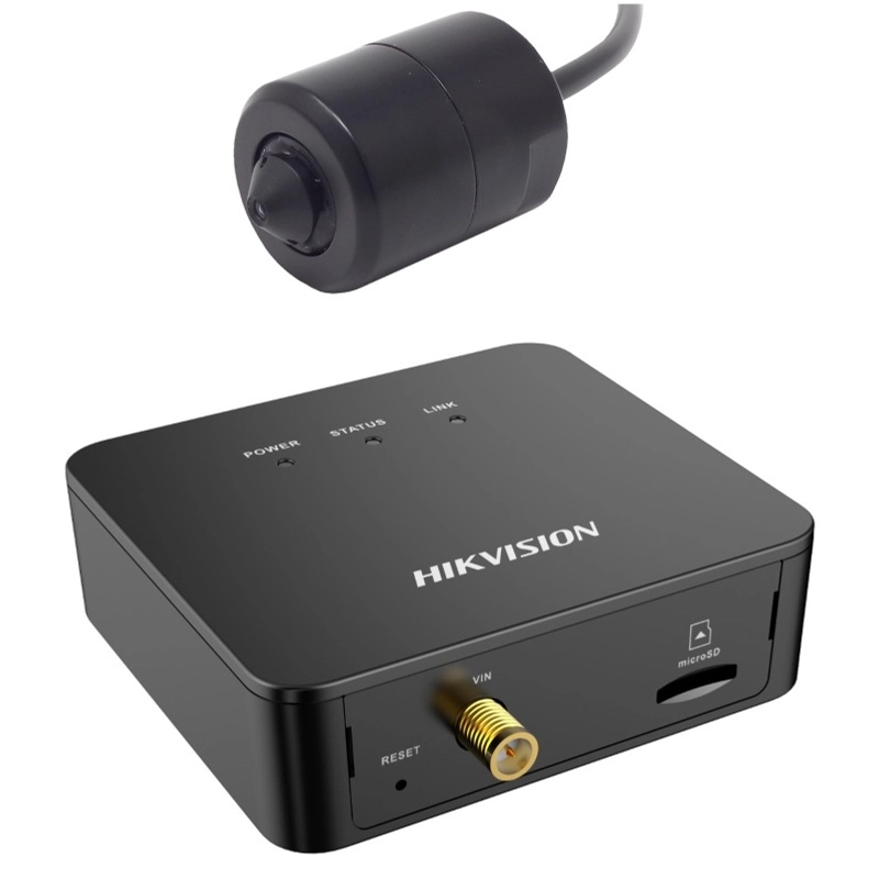 HIKVISION DS-2CD6425G1-10 (3.7mm)8m IP, Pinhole kamera, 2 MP, Fix objektív, 8m kábel
