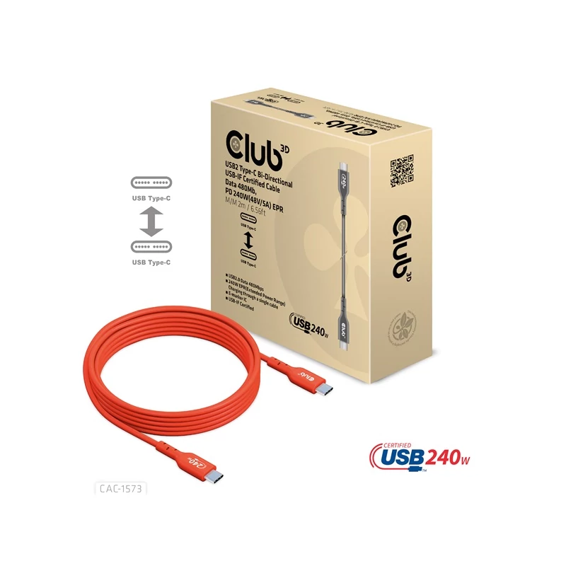 CLUB 3D CAC-1573 Kábel