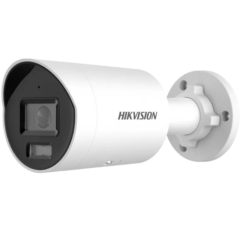 HIKVISION DS-2CD2026G2-IU/SL(2.8mm)(D) IP, Csőkamera, 2 MP, Fix objektív, EXIR 40m, Fény és hang riasztás, IR, Beépített mikrofon