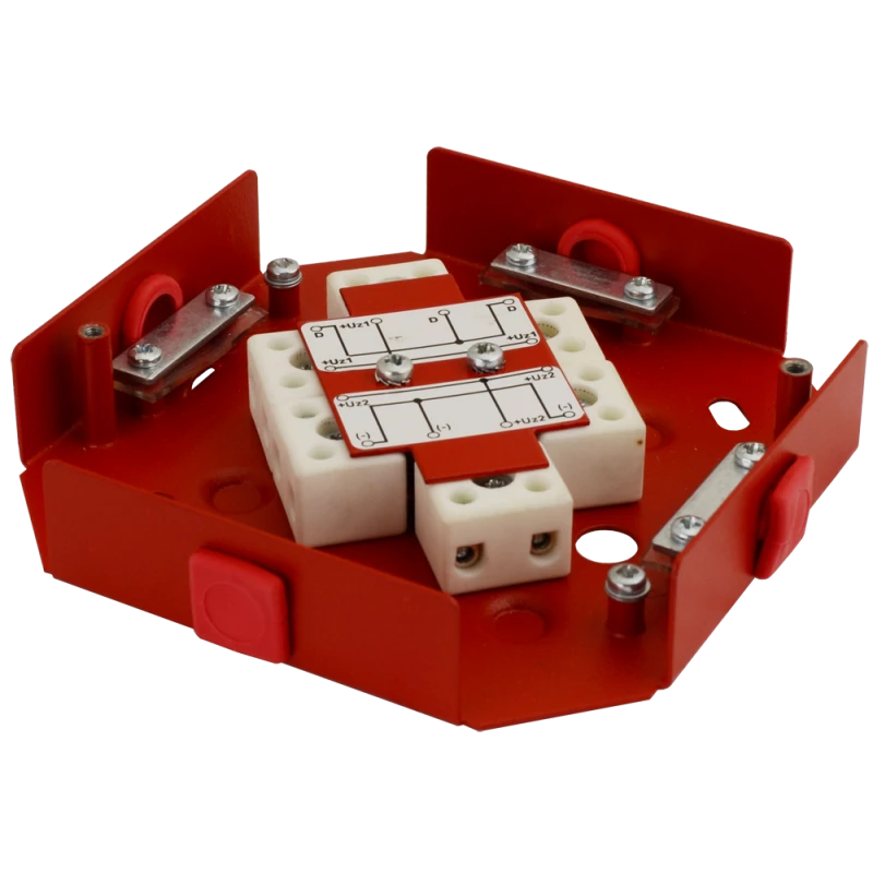 PULSAR AWOP-425SR Elosztó csatlakozódoboz tűzjelző rendszerekhez; 4x; biztosíték nélküli; IP20