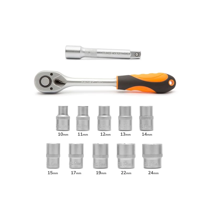 HANDY-TOOLS 10857B Handy dugókulcs készlet