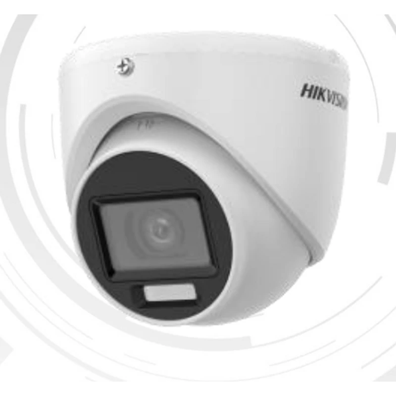HIKVISION DS-2CE76U0T-LMF (2.8mm) 8 MP fix THD turret kamera; IR/láthatófény; TVI/AHD/CVI/CVBS kimen