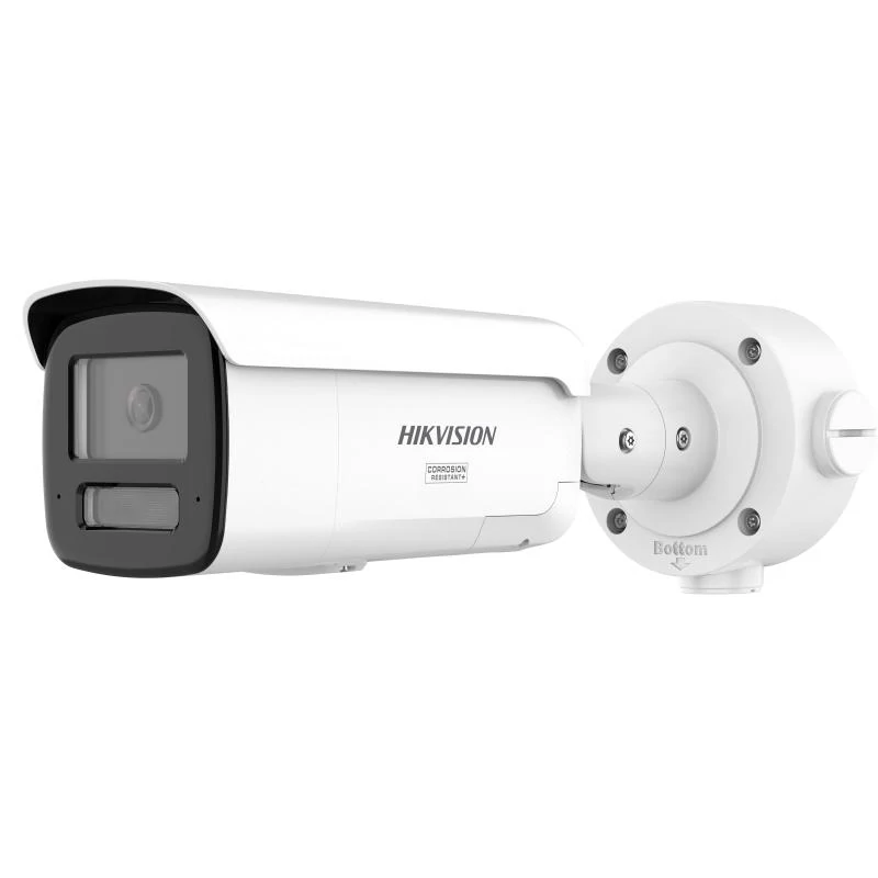 HIKVISION DS-2CD3T47G3-LISUY/SL (2.8mm) 4 MP WDR fix IP csőkamera; IR/láthatófény; fény- és hangrias