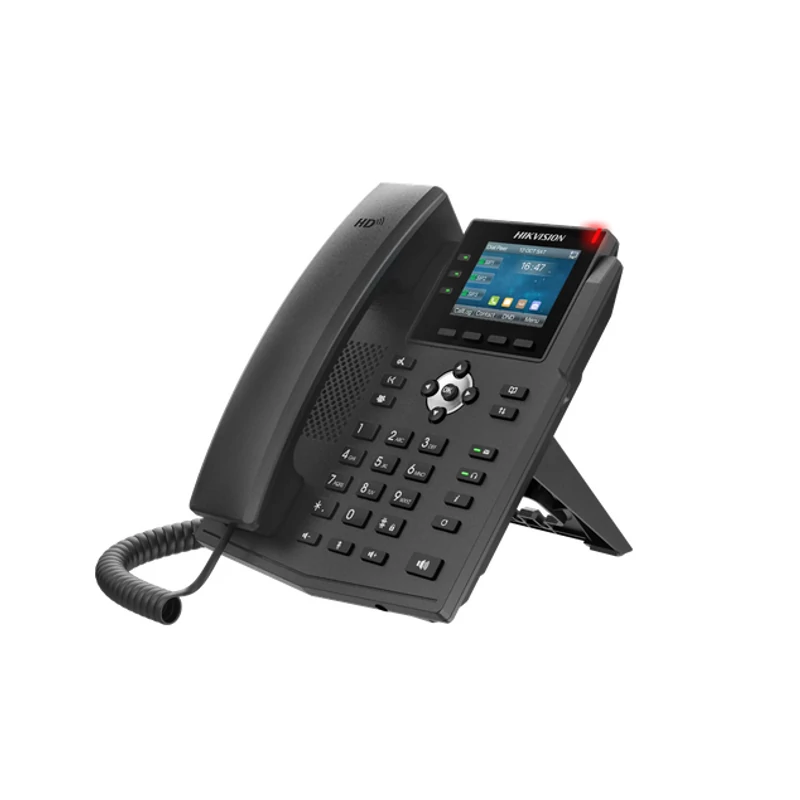 HIKVISION DS-KP8000-WHE1 SIP telefon; 2.8" színes kijelző; 320x240; beépített 2,4 GHz WiFi