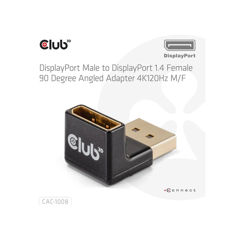 CLUB 3D CAC-1008 Átalakító