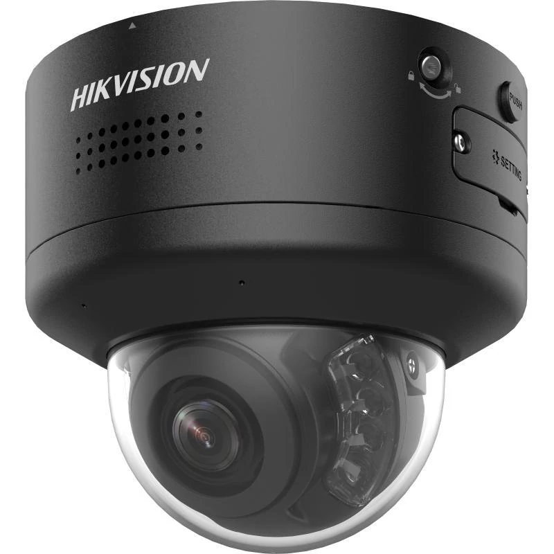 HIKVISION DS-2CD2787G2H-LIPTRZS2U/SL(2812)BLK IP, PTRZ kamera, 8MP, Motoros obj., IR-Fehér LED 40m,