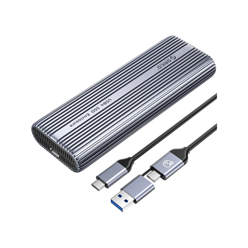 ORICO ORICO-ACOM2-U4-GY-BP Külső M.2 ház - ACOM2-U4-GY