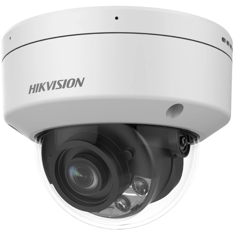 HIKVISION iDS-2CD7D47G0-XS(4mm) IP, Dómkamera, 4MP, Fix obj., IR-Fehér LED 40m, SD Kártya, Alarm in/