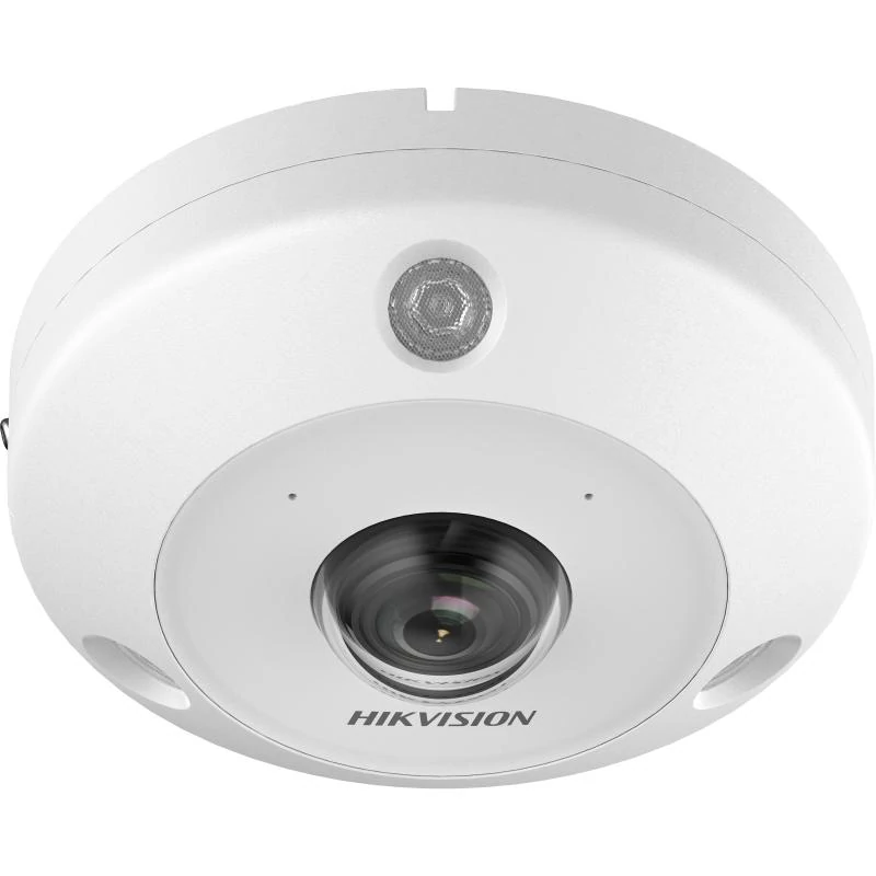 HIKVISION DS-2CD6395G1E-IVS(2mm) IP, Fisheye kamera, 9MP, Fix objektív, IR 15m, SD fogl., Kétirányú