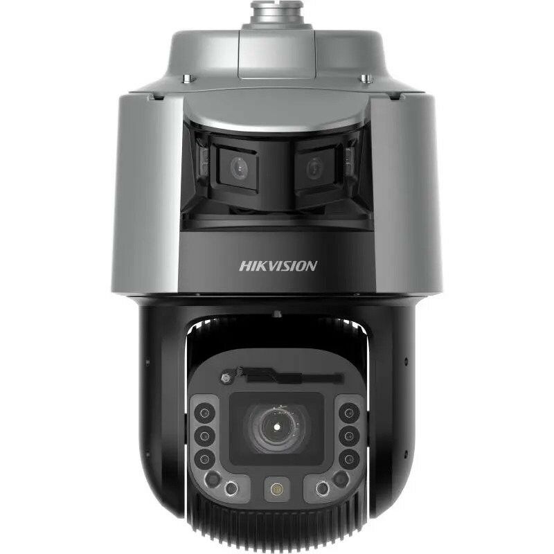HIKVISION DS-2SF8C442MXG-ELW/26 TandemVu IP panoráma+PTZ kamera; 4 MP; 42x zoom; hang I/O; riasztás I/O; ablaktörlővel