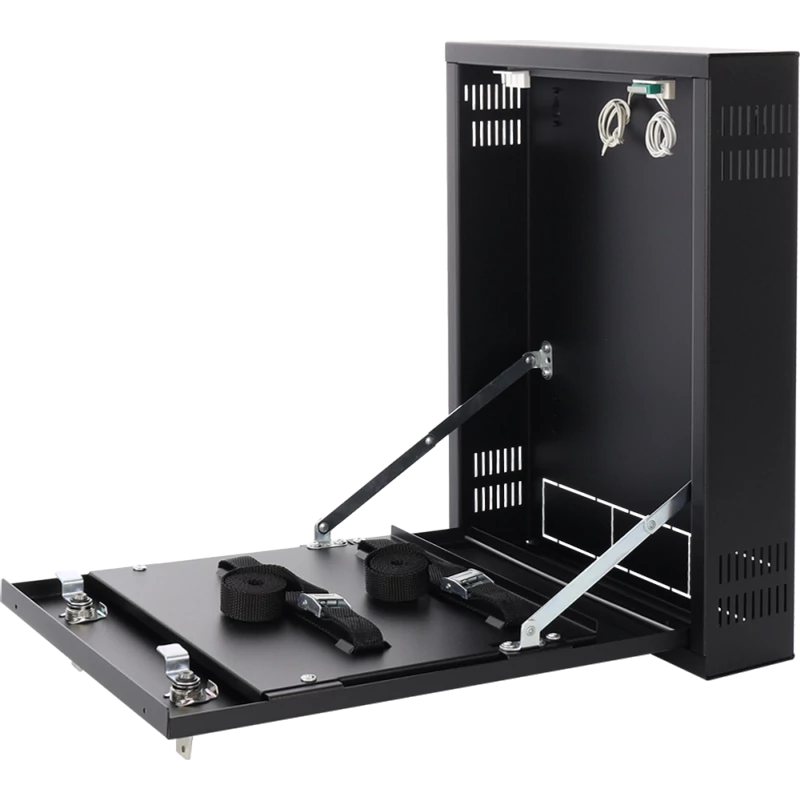 PULSAR AWO528 Függőleges zárható fali szekrény DVR/NVR eszközökhöz; max. rögzítő méret: 260x250x55 m