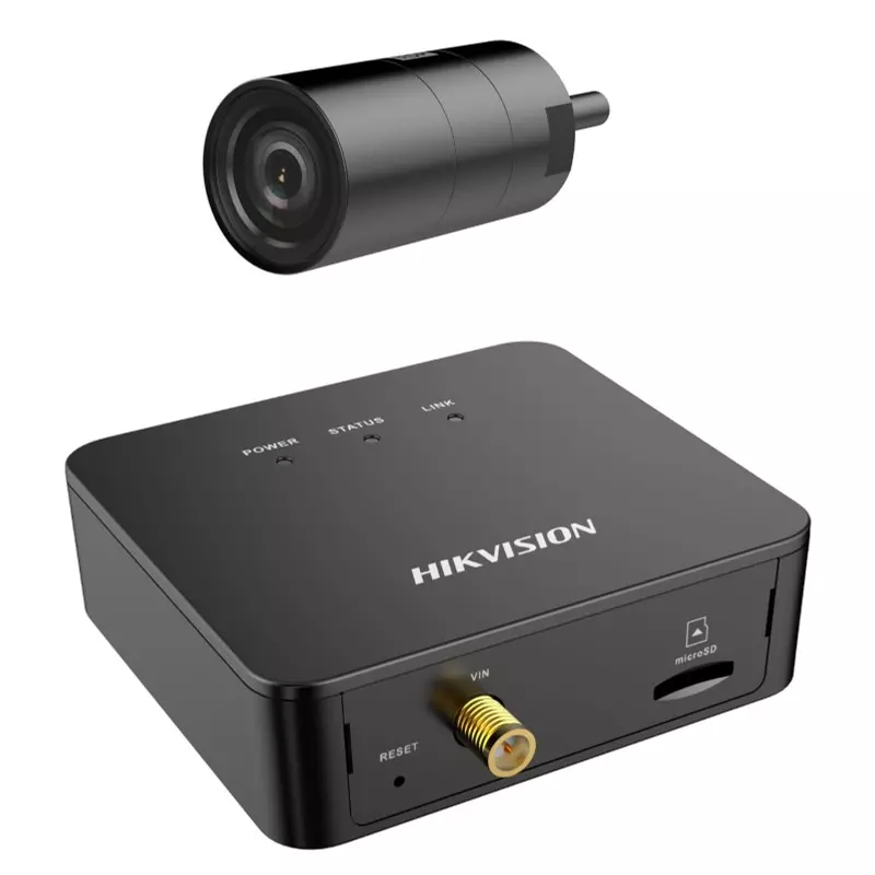HIKVISION DS-2CD6445G1-30 (2.8mm)2m 4 MP WDR rejtett IP kamera 1 db befúrható kamerafejjel; riasztás I/O; hang I/O
