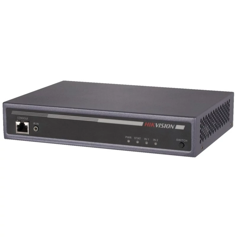 HIKVISION DS-C12L-0204H Videofal vezérlő; 2 HDMI bemenet; 4 HDMI kimenet; max 4K; RS-232/RS-485; han