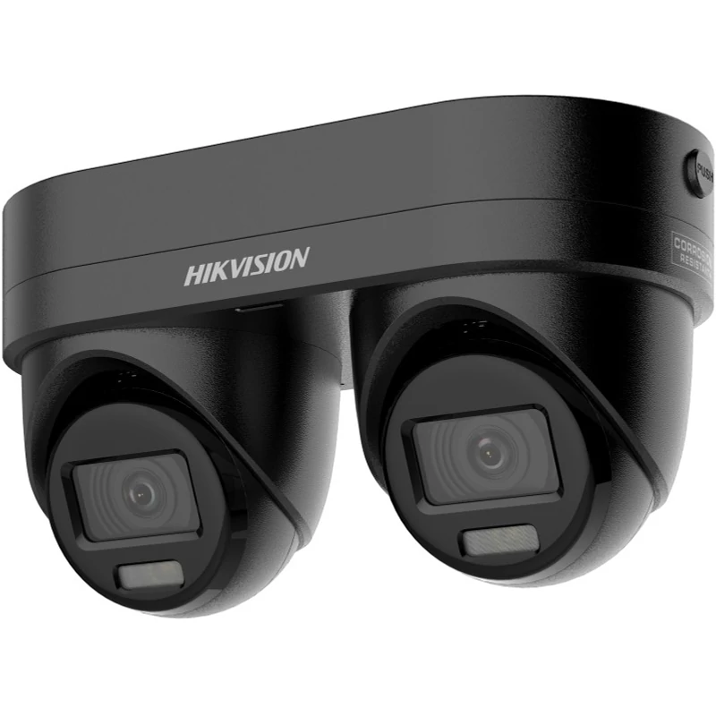 HIKVISION DS-2CD2343G2D-LIZ2UY/SL-B2.8/4 4 MP AcuSense IP dual-lens turret kamera;IR/láthatófény;beé