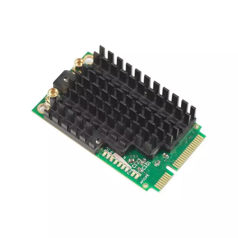 MIKROTIK R11e-2HPnD 802.11b/g/n High Power miniPCI-e card with MMCX connectors