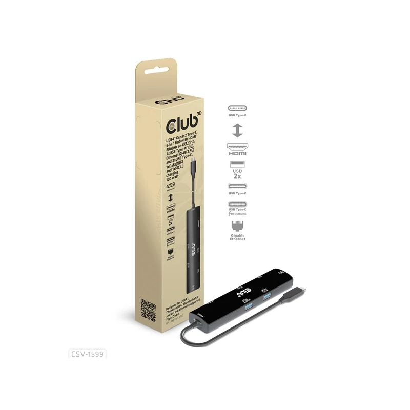 CLUB 3D CSV-1599 USB Hub