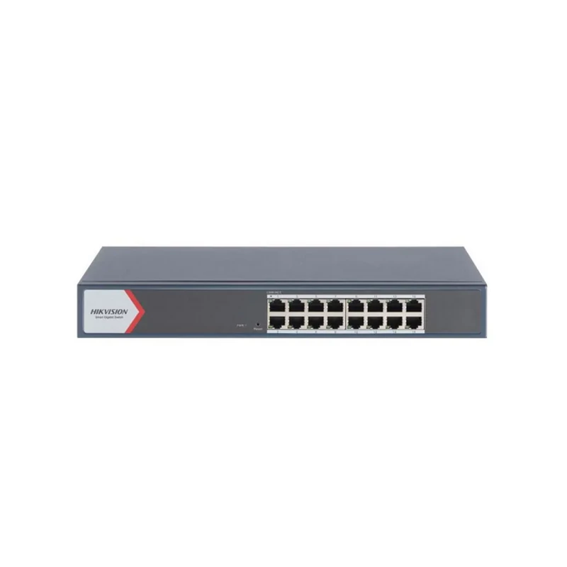 HIKVISION DS-3E1516-EI(V2) 16 portos gigabit switch; smart menedzselhető