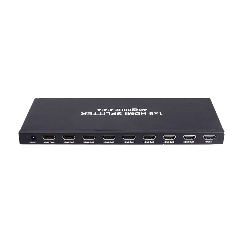 VADH8-4K-E HDMI distributor amplifier 8, 4K 60Hz. EDID menedzsmenttel